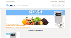 Desktop Screenshot of corporacionzahori.com